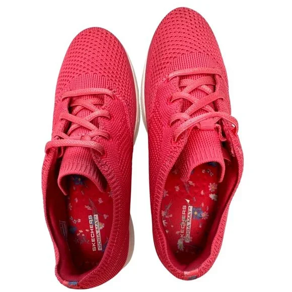 Skechers Go Step Lite Oxford Slip On Goga Mat Mesh Knit Sneakers Size 7.5 - Picture 6 of 7